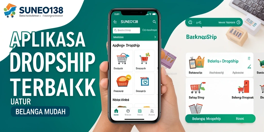 Tampilan antarmuka SUNEO138 yang mudah digunakan untuk dropshipping.