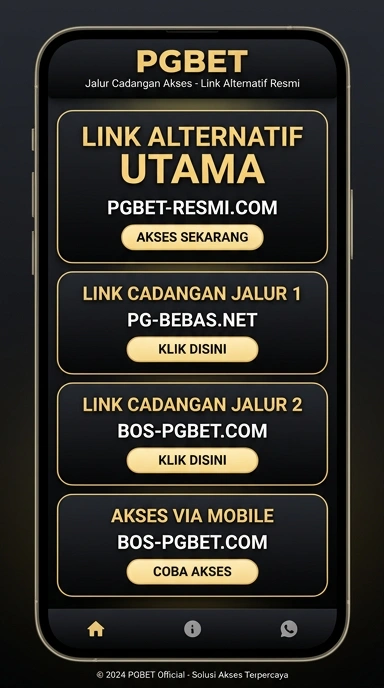 Tampilan link alternatif pgbet